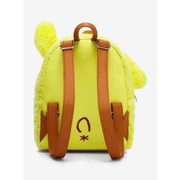 Loungefly Sanrio Pompompurin Fuzzy Plushy Mini Backpack